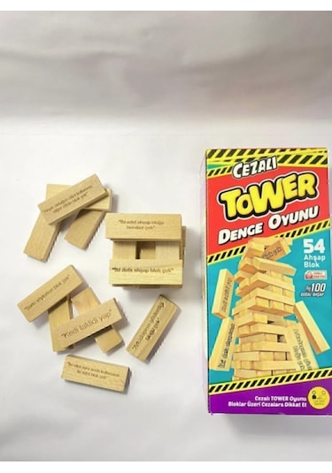 Cezalı Jenga - Eğlencenin Zirvesi Burada