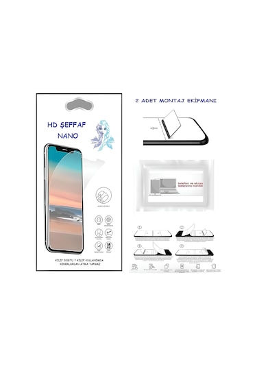 Oppo Pealme 9i Nano Ekran Koruyucu Ultra İnce Esnek Hd Şeffaf