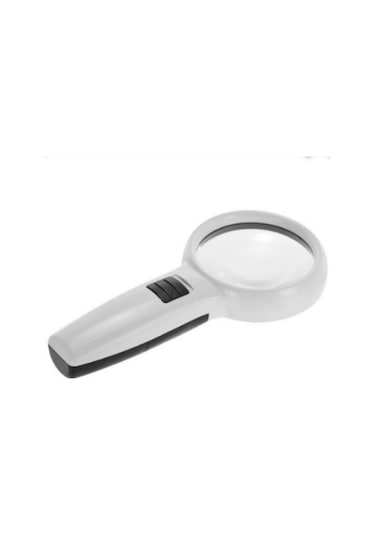 Bushman 5 X Led Işıklı Büyüteç Beyaz 95 MM