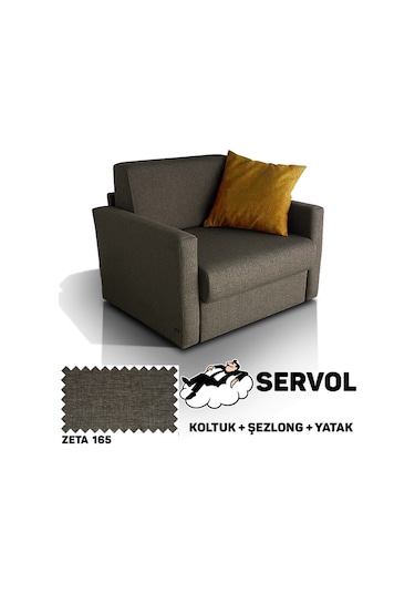 Seray Servol Tekli Yataklı Koltuk Zeta 165