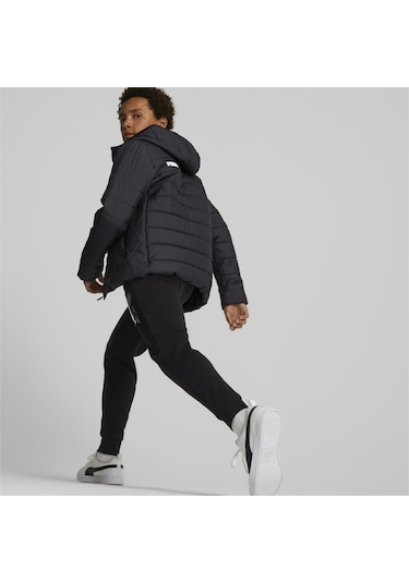 Puma Essentıals Genç Çocuk Şişme Montu Siyah