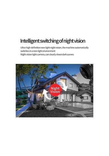 Jeemson Siyah 1080p Hd : Hareket Algılama, İzleyici, Wi-fi, Usb Şarjlı, Ev/ofis Güvenlik Kamerası