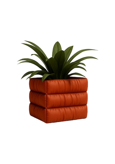 Sofistike Kare Saksı Dekoratif Özel Tasarım