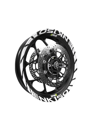 Cf Moto 150 Nk Geniş Jant Şeridi Beyaz