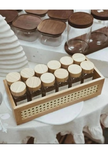 Mien Men 711908 Cam Baharat Seti 12 Li Çok Renkli