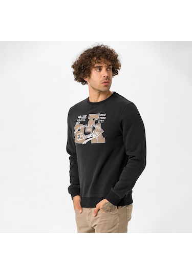 Routefıeld Routefield Holm Erkek Siyah Sweatshirt 001 SiYAH