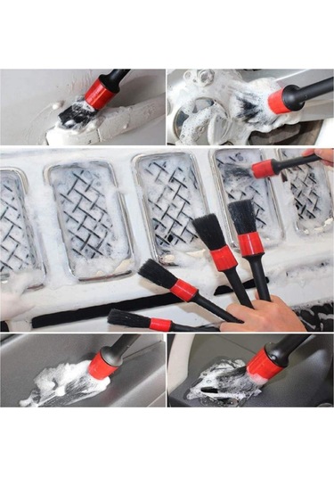 Maiyame 10'lu Araç Detay Temizlik Fırça Seti - Jant, İç Mekan, Deri Ve Klima Temizliği İçin