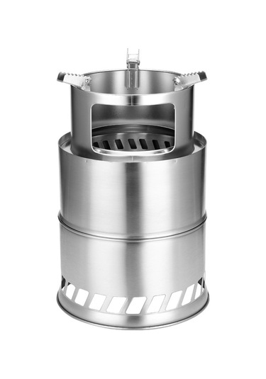 Maoyaya Kamp Ocağı - Paslanmaz Çelik Kısa Boy Mangal Çok Renkli Çok Renkli