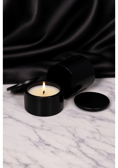 Dekoratif Set Mum Siyah Set
