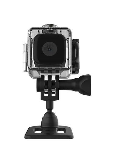 Ankatek Mini Kamera Su Geçirmez Taşınabilir Kamera Ev Güvenliği 1080p Kamera Hd Ev Spor Kamerası Video Kamera Dvr Gece Görüşlü İç Ve Dış Mekan İçin Xd Siyah Siyah