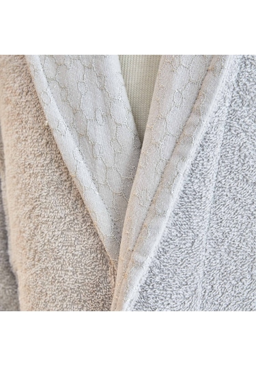 Karaca Home Casita Flos 6 Parça Bej Krem Aile Banyo Seti Bej