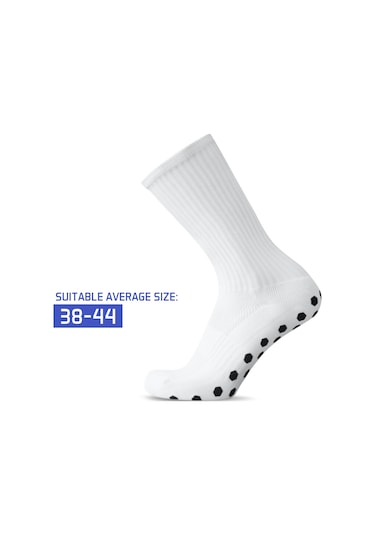 Suofeng "3 Çift Altıgen Noktalı Kaydırmaz Futbol Çorapları - Nefes Alabilir Ve Ter Emici" Pembe