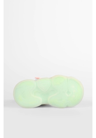 Vicco Live Kız Bebe Beyaz Işıklı Phylon Sandalet Beyaz