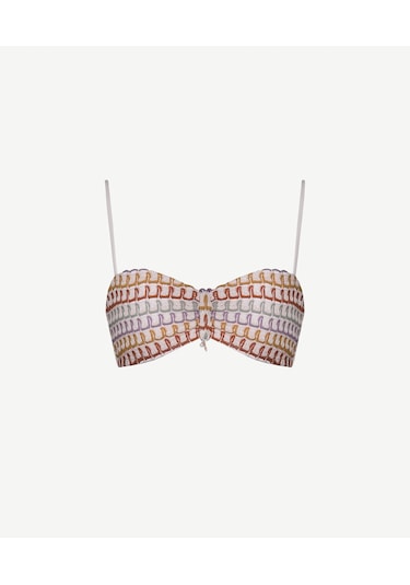 Yargıcı Straplez Bikini Üst 26ykbw1038b 040 Pudra