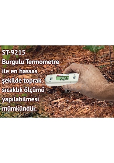 St9215 Burgulu Batırmalı Termometre donmuş Ürünler İçin