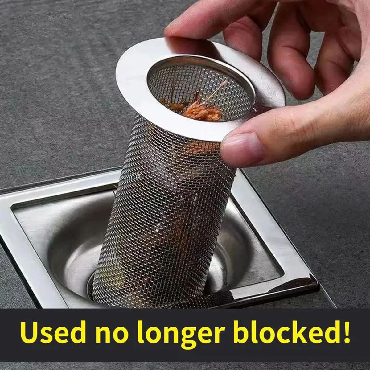 Konesam 304 Paslanmaz Çelik Su Tüpü Filtresi - 4 Farklı Boyut, Saç Ve Artık Tutucu, Tıkanıklığı Önleyici, Banyo/mutfak Uyumlu Diğer