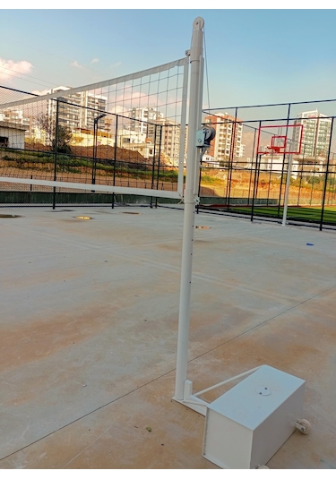 Diamond Seyyar Voleybol Direği Ve Gold Voleybol File Seti