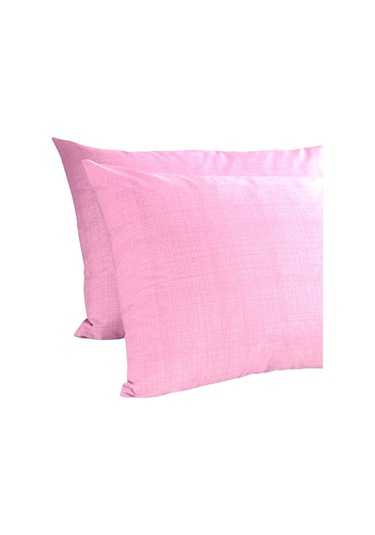 Alla Turca Ranforce 2li Yastık Kılıfı - Toz Pembe