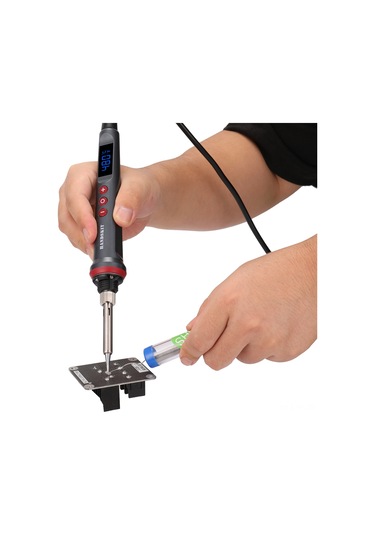 Yifomall Yüksek Kaliteli 90w Ptc Seramik Havya - Otomatik Uyku, Led Ekran, Çift Sıcaklık Modu