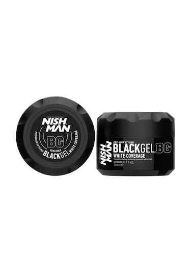 Beyaz Saç Sakal Kapatıcı Siyah Jöle Black Gel
