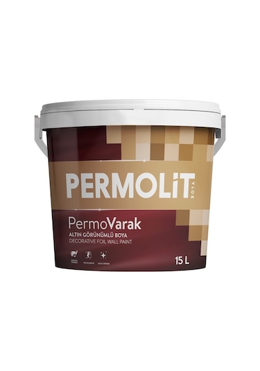 Permolit Permovarak Altın Görünümlü Boya 0,75 Lt