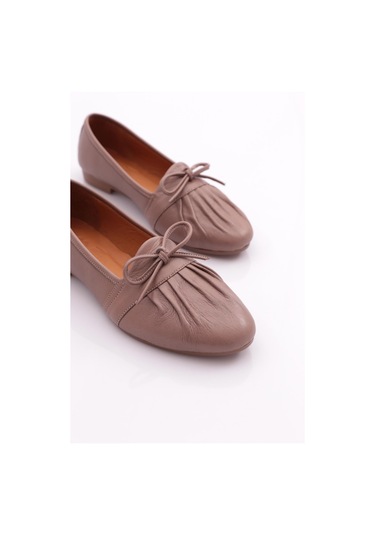 Dgn 133 Kadin Büzgü Detayli Babet 133-2109-R1886 Vizon