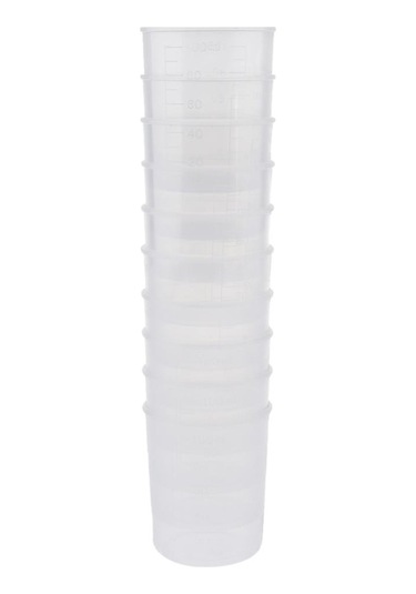 10 Adet 100 Ml Ölçüm Kabı Silikon Kalıp Dıy Takı Ölçeği Reçine Tutkal Araçları