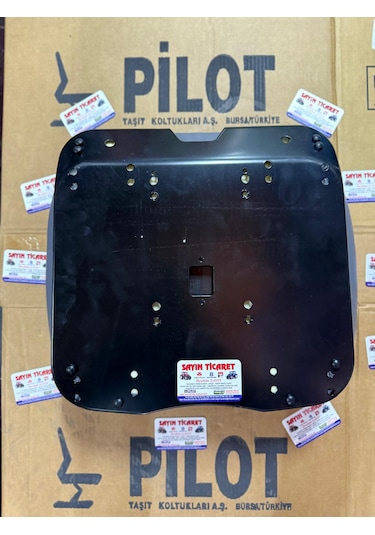 Pilot Traktör Koltuk Alt Döşeme Gri Deri Tabanlık Döşeme Koltuk