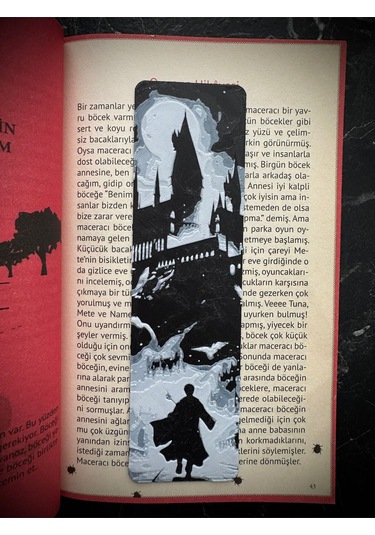 Harry Potter Ve Hogwart Kitap Ayracı - Harry Potter Kitap Ayracı