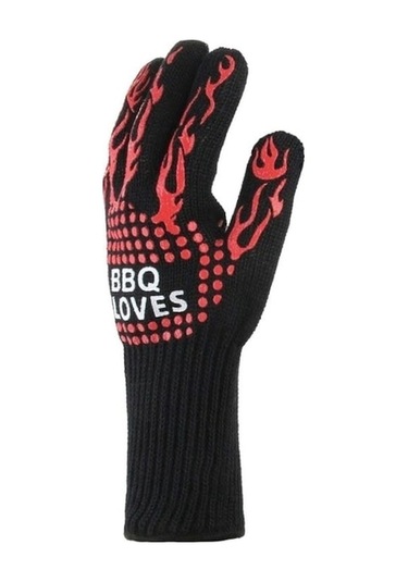 Yüksek Yangına Sones Sıcaklık Pişirme Kırmızı Izgara Isıya Fırınlama Eldivenleri Dayanıklı Dayanıklı Bbq Barbekü Gc Diğer Diğer