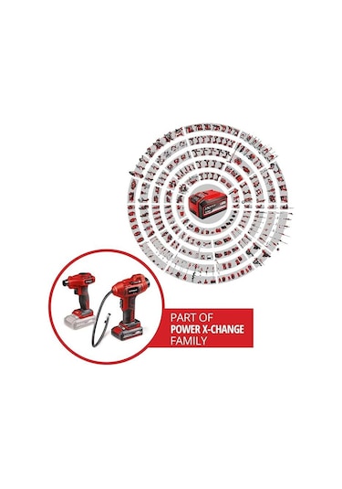Einhell CE-AP 18+CE-CC 18+2,0 Ah Kit Hava Üfleme & Lastik Şişirme Seti - 2070111