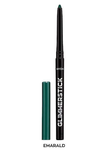 Avon Asansörlü Göz Kalemi Blackest Black + Emerald + Forest Green + Saturn Grey 4 'lü Set