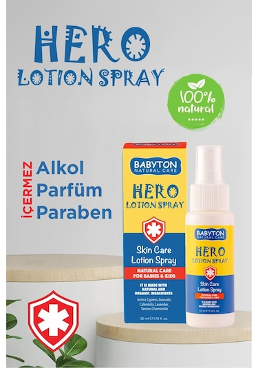 Babyton Hero Nemlendirici Losyon Sprey 50 Ml