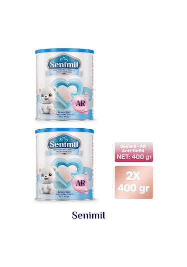 Senimil-Ar Bebek Sütü 400 Gr 2 li Avantaj Paketi
