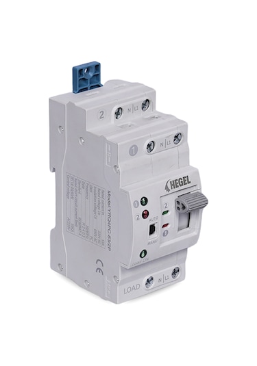 Hegel -inges 63 Amper Otomatik Transfer Switch - Karavan , Tekne İç Tesisat Ve Dış Şebeke Ayırıcı