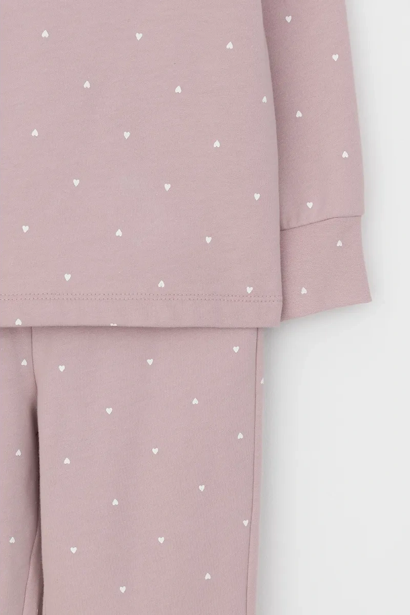 Crockid Kız Çocukları İçin Tüylü Ceketli Pijama 335394466 Pembe