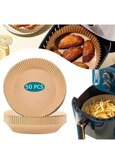 Yuvarlak Airfryer Pişirme Kağıdı Çok Renkli