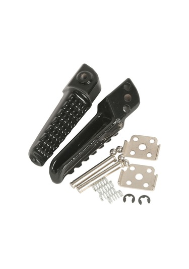 Homyl 2 Adet Motosiklet Ayak Mandalları Metal Zzr1200 2000-2003