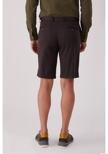 Dufy Koyu Gri Erkek Regular Fit Short - 86805 Koyu Gri