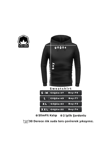 Treasure Of Youth Baskılı Oversize Sweatshirt Beyaz