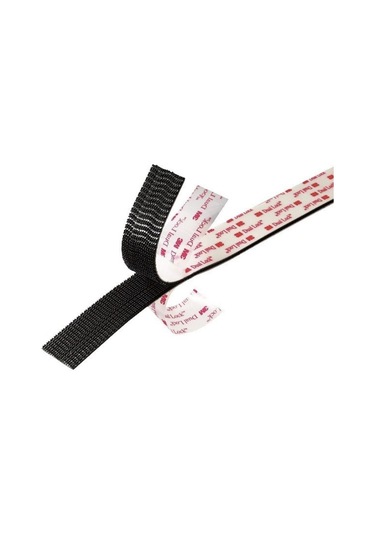 3m Sj3550 25mm 3mt Sıyah Dual Lock