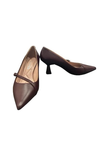 Kemal Tanca 871 8556 Kadın Topuklu Stiletto Ayakkabı Bordo