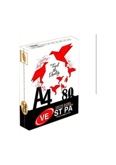 Vestpa A4 80 G Fotokopi Kağıdı 5'li Koli