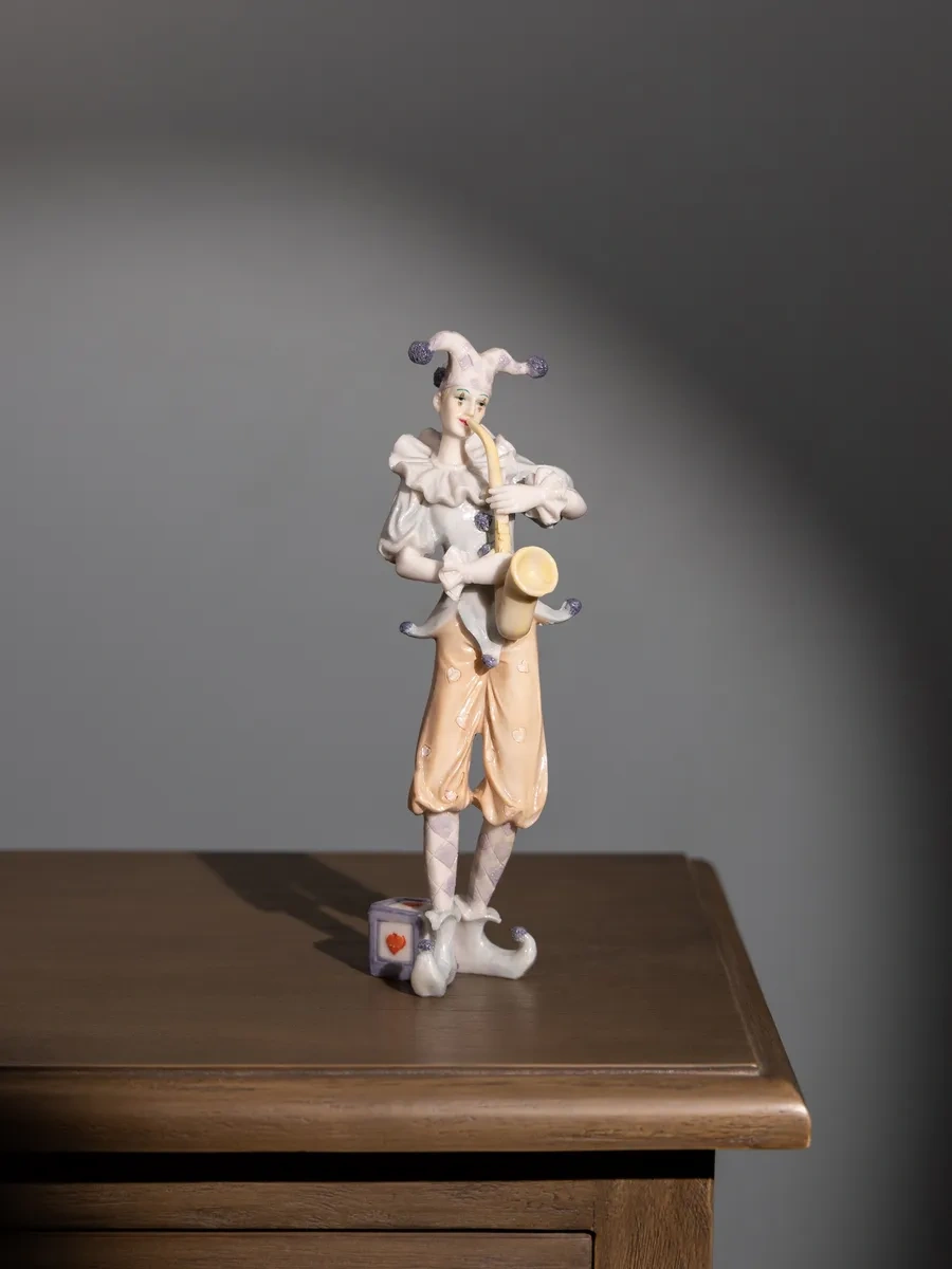 Lefard İç Mekan Heykeli "klown" 24 Cm 188578902