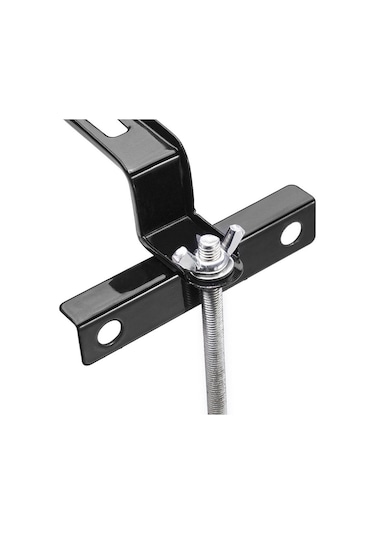 Sones Araç Evrensel Akü Braketi Ayarlanabilir Akü Sabit Demir Tutucu, Boyut: 19cm