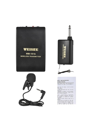 Didadodo Springsun Kablosuz Mikrofon Sistemi - Taşınabilir Lavalier Mikrofon Ve Alıcı Seti, Konferans Ve Dersler İçin, Pratik Kullanım İçin