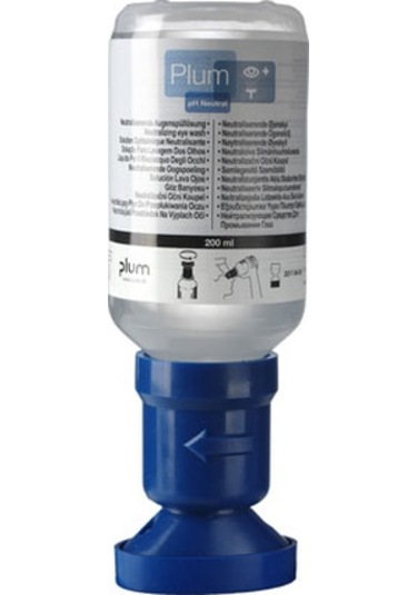 Plum Göz Duşu Solüsyonu Mavi Ph Neutral 200ml Kimyasal 4750-4752