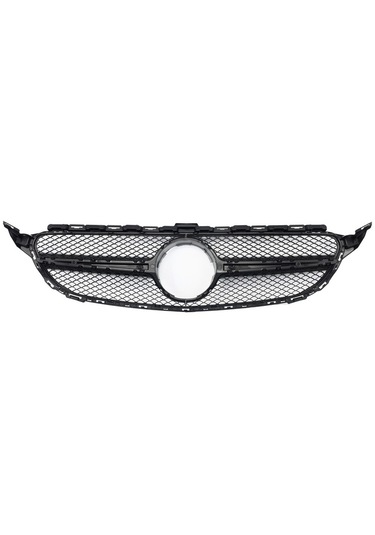 Mercedes C-class Uyumlu Yedek Parça W205 İçin Uyumlu 2014-2018 C63 Dizayn Gri Panjur