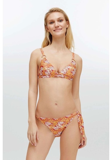 U.S. Polo Assn. Kadın Kiremit Bikini Takım