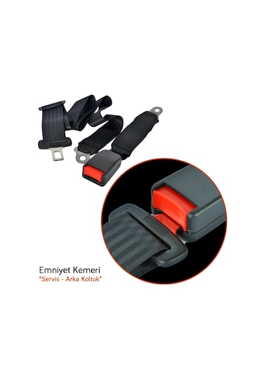Kgn Emniyet Kemeri Servis Arka E Belgeli Tekli Kgn 0900053